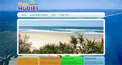 Desktop Screenshot of fraserislandhouses.com.au